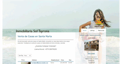 Desktop Screenshot of miapartamentoensantamarta.com